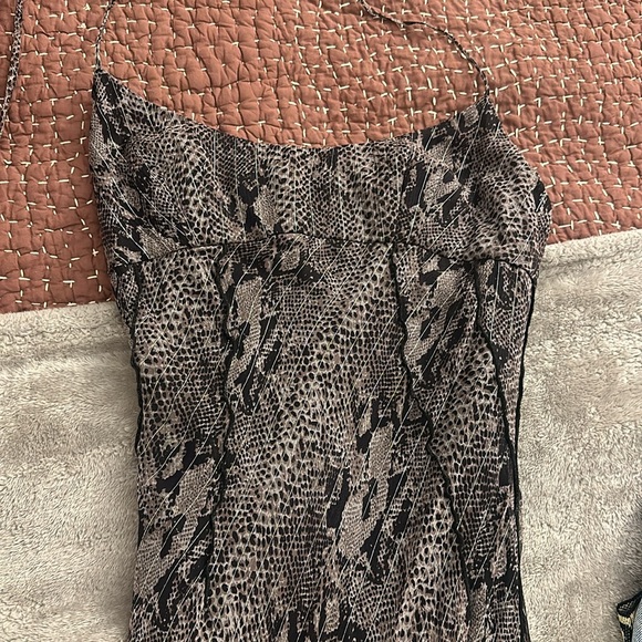 Snakeskin dress - independent NYC designer Dana Foley one of a kind - Size 1 - Picture 6 of 9